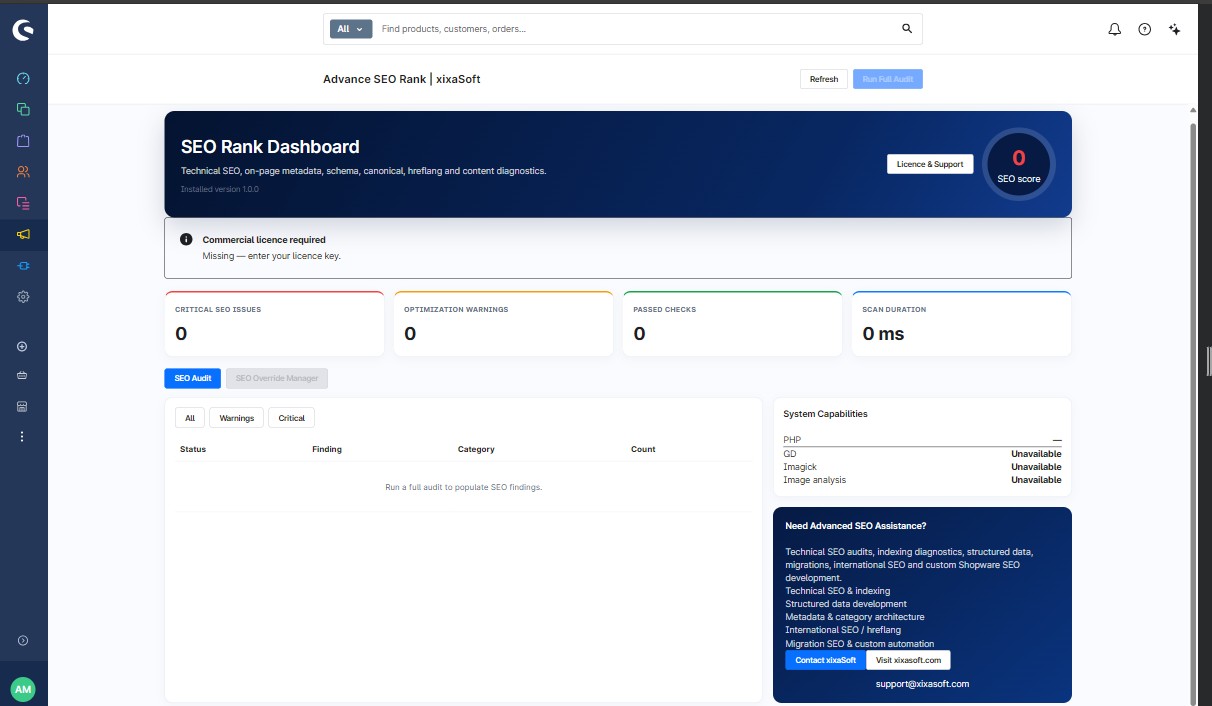 Advance SEO Rank Shopware 6| xixaSoft