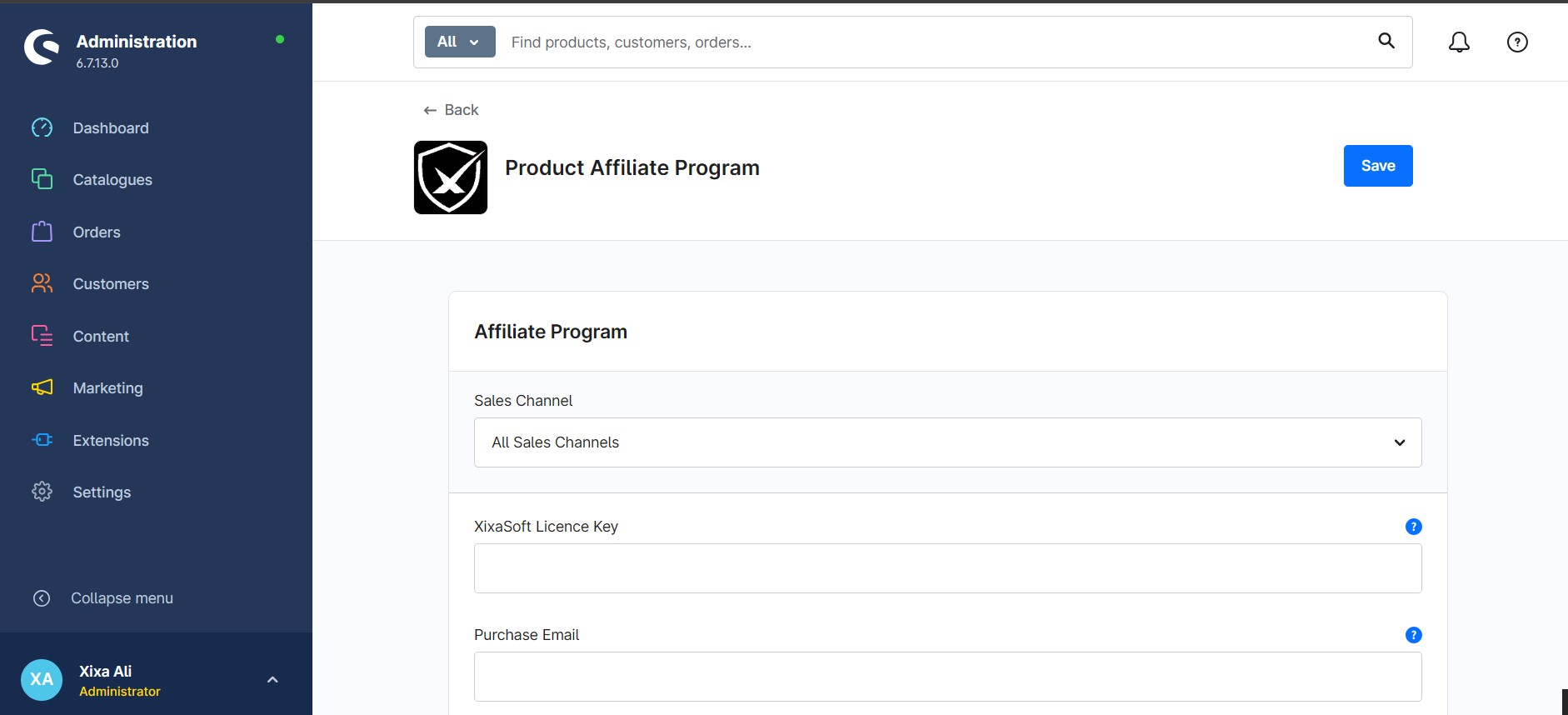 Product Affiliate | xixaSoft